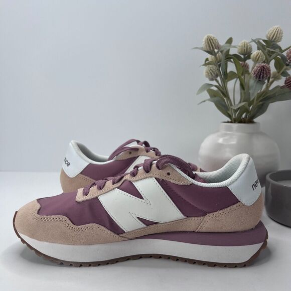 New Balance 237V1 Retro Sneakers Dark Vintage Rose/Rosewood Women's 9.5B NWOB - Picture 6 of 10